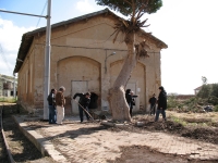 Stazione di Porto Empedocle - marciapiede scartamento ridotto