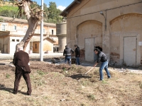 Stazione di Porto Empedocle - marciapiede scartamento ridotto