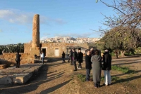 Gianfranco Jannuzzo al tempio di Vulcano