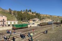 Treno storico letterario del Kaos - Stazione di Porto Empedocle c.le