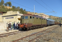 Treno storico letterario del Kaos - Stazione di Porto Empedocle C.le